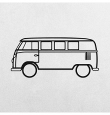 Деревянные панно силуэт Volkswagen WW T1