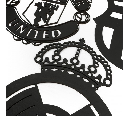 Дерев'яні панно емблема Juventus FC Ювентус Дерев'яні панно емблема Juventus FC Ювентус