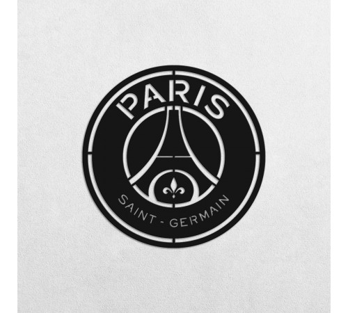 Деревянные панно эмблема PSG FC ПСЖ Деревянные панно эмблема PSG FC ПСЖ