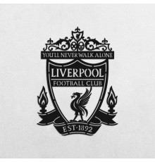 Деревянные панно эмблема Liverpool FC Ливерпуль