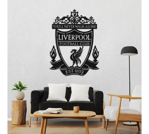 Деревянные панно эмблема Liverpool FC Ливерпуль Деревянные панно эмблема Liverpool FC Ливерпуль