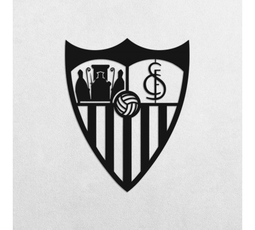 Деревянные панно эмблема Sevilla FC Севилья Деревянные панно эмблема Sevilla FC Севилья