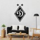 Деревянные панно эмблема FC Dynamo Kyiv ФК Динамо Киев
