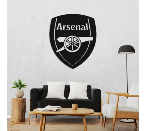 Дерев'яні панно емблема Arsenal FC Арсенал Дерев'яні панно емблема Arsenal FC Арсенал