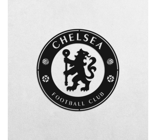 Деревянные панно эмблема Chelsea FC Челси Деревянные панно эмблема Chelsea FC Челси