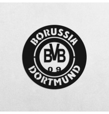 Деревянные панно герба Borussia Dortmund Боруссия Дортмунд