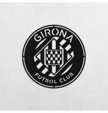 Дерев'яні панно емблема Girona FC Жирона