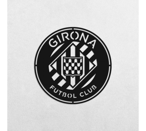 Дерев'яні панно емблема Girona FC Жирона Дерев'яні панно емблема Girona FC Жирона