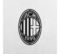 Drewniane panele z emblematem AC Milan Drewniane panele z emblematem AC Milan