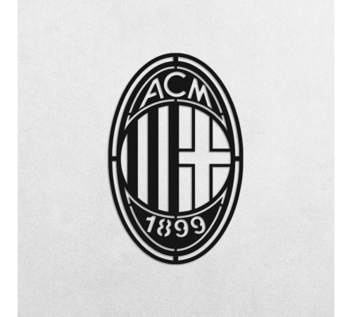 Деревянные панно эмблема AC Milan Милан Деревянные панно эмблема AC Milan Милан