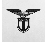Wooden panels with the SS Lazio emblem Wooden panels with the SS Lazio emblem