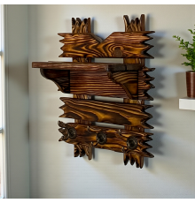 Настінний вішак для одягу із сосни "Техас"