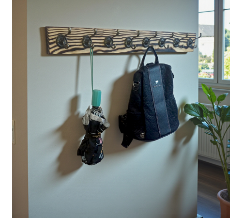 Настенная вешалка для одежды из сосны "Викинг"